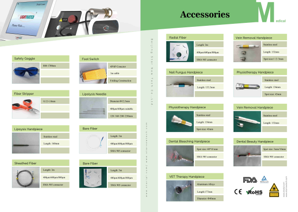 980nm & 1470nm Diode LaserParameter Picture (1)